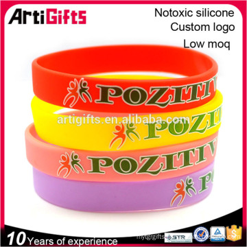 Wholesale new fashionable silicone bracelets bangles